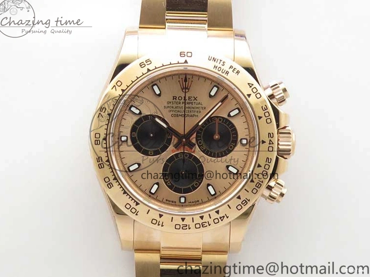 MiroTime 0501 Daytona 116508 RG Noob 1:1 Best Edition 904L SS Case and Bracelet RG Dial SA Comfortable 2705
